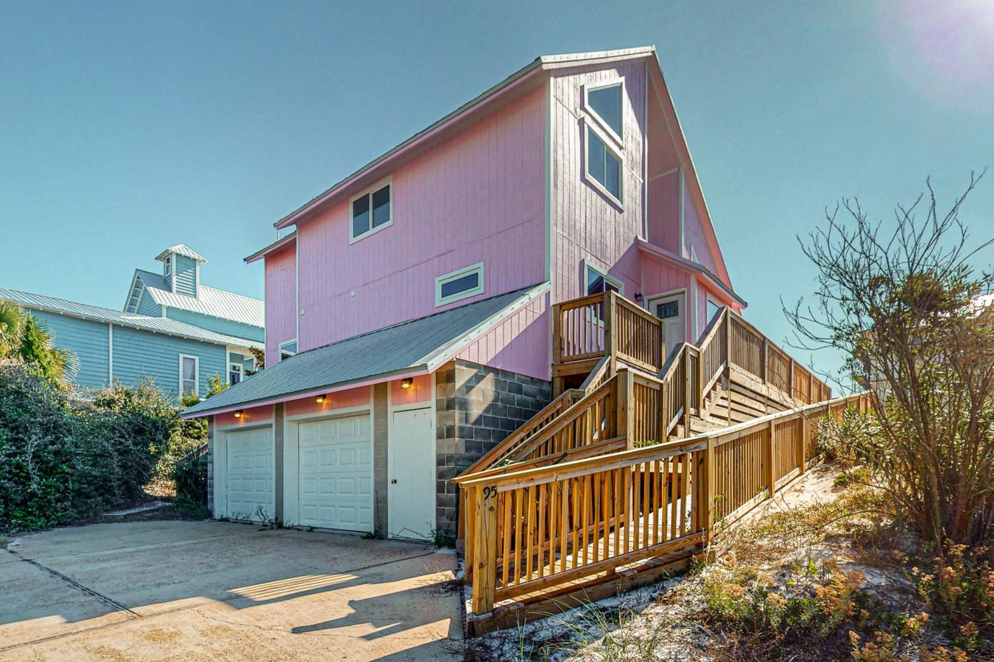 Grayton Beach "Inn The Pink" 95 High Dune Drive Santa Rosa Beach Dış mekan fotoğraf